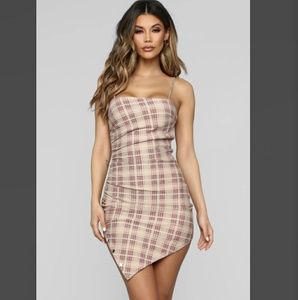 Plaid Fashion Nova Dress